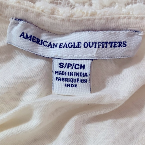 AMERICAN EAGLE OUTFITTERS Lace Overlay Spaghetti Strap Skater Dress size… - Picture 13 of 13